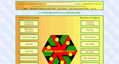 Desktop Screenshot of mathematicscentre.com
